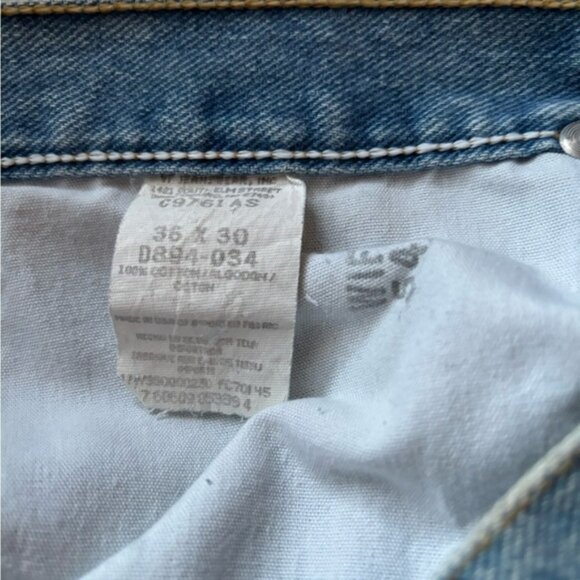 👛 (ANY 2/$30) VIntage WRANGLER 36 x 30 Heavy Cotton Relaxed Tapered Jeans - Picture 5 of 5